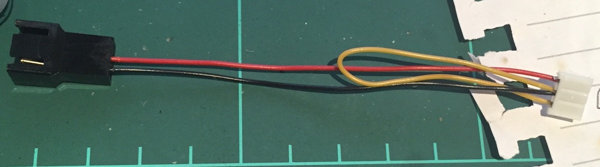 HDSDI card fan replacement connector