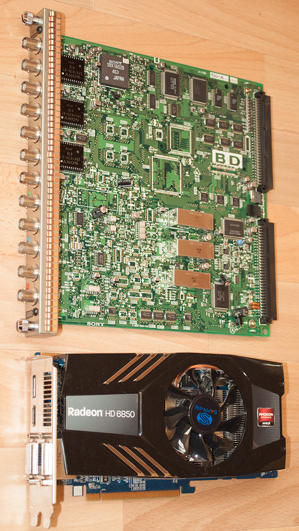 Sony BVM-D32E1WE SDI Board